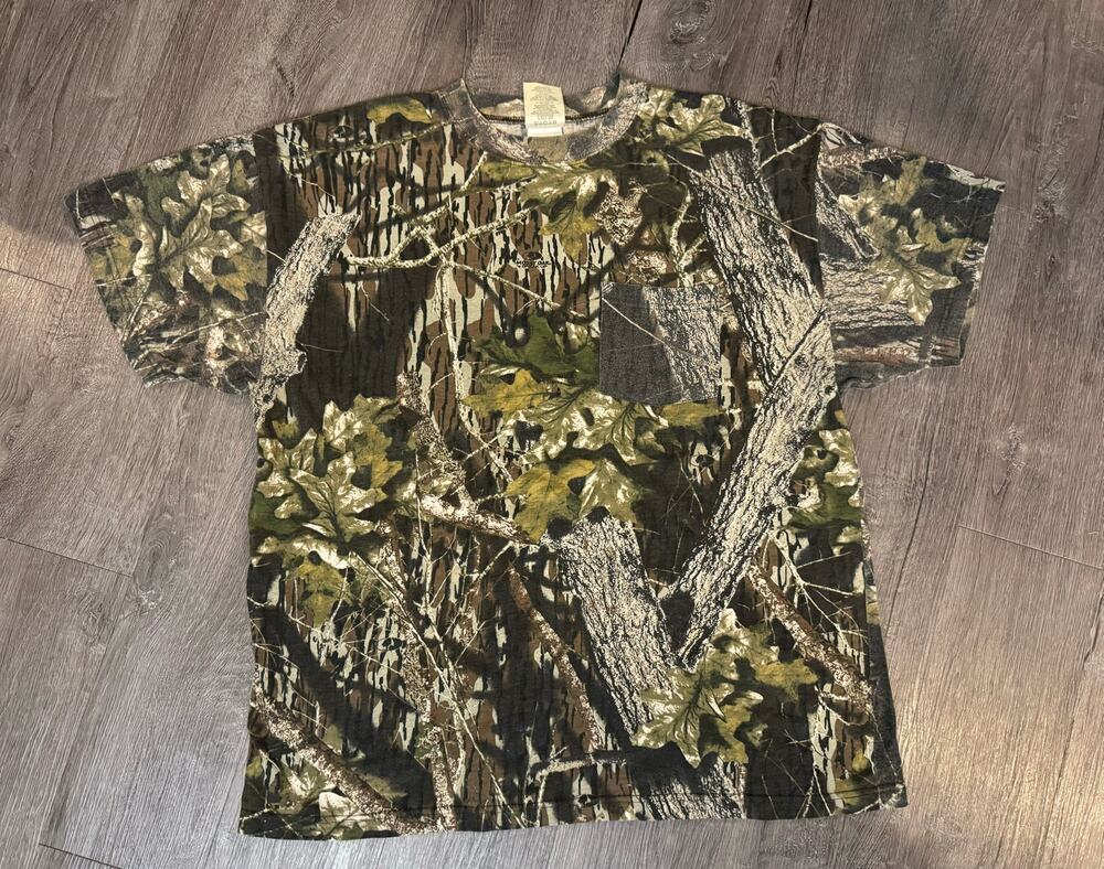 Vintage Mossy Oak Camo Classic Shirt XL